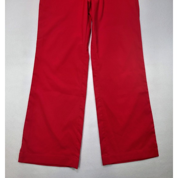 Nike Golf Tour Performance Pants 35x30 Neon Red Flap Pockets Stretch LIMITED USE - Picture 2 of 10